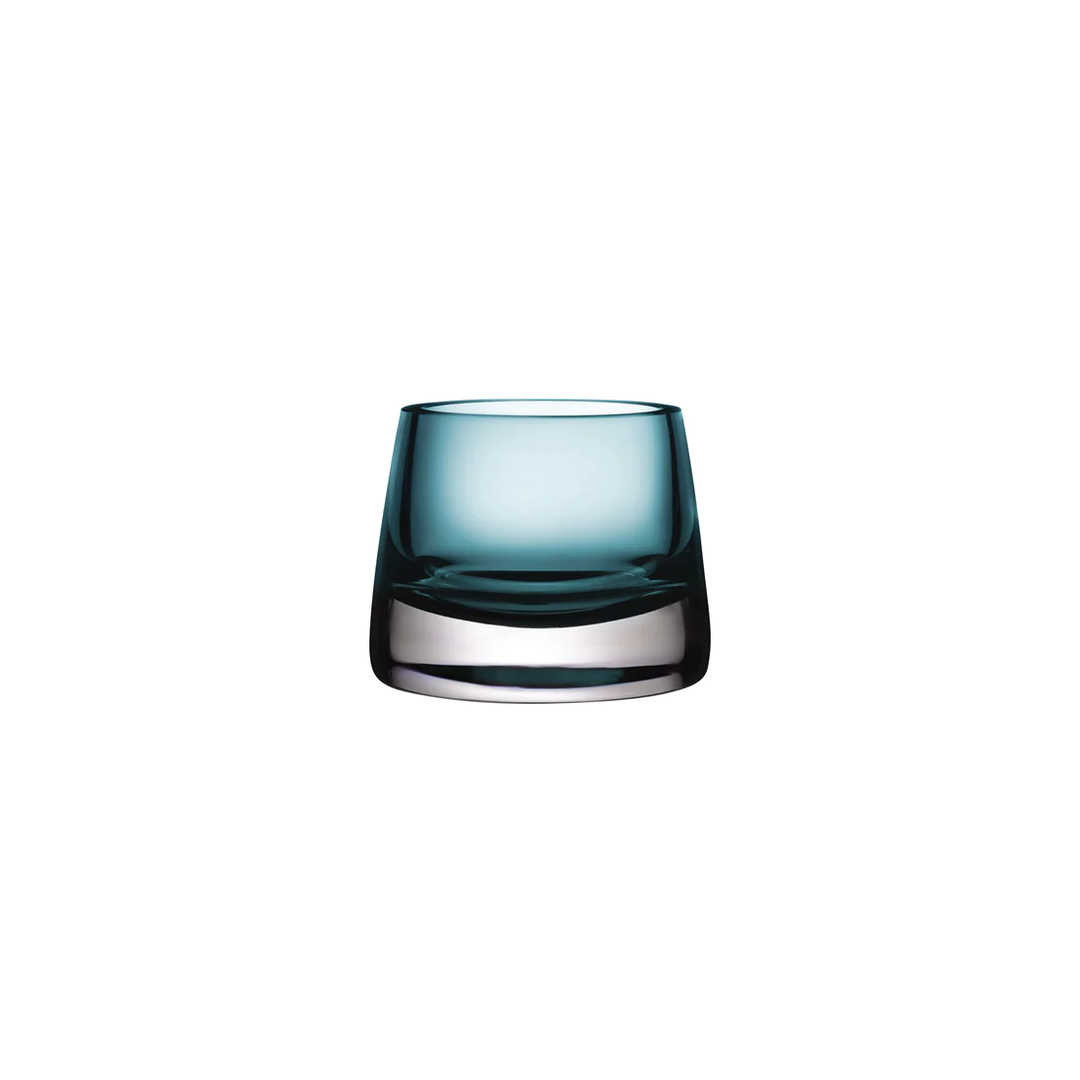 Nude Essentials Joy Set of 2 Pcs Candle Holder Medium Turquoise - Premium Votive from Pasabahce - Just $350! 