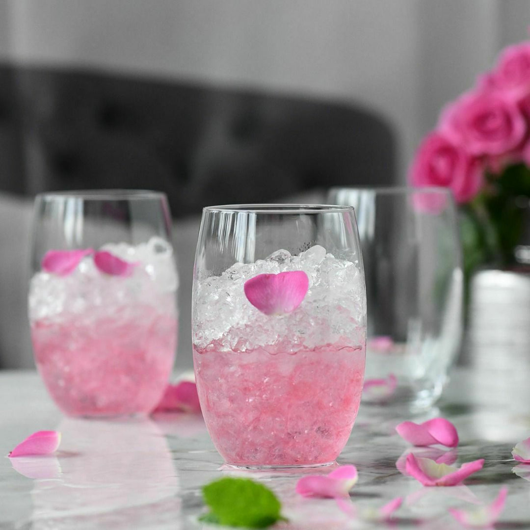 Krosno Blended Crystalline Glass Tumblers 6 pcs 370 ml - Premium Tumblers from Krosno - Just $25! 