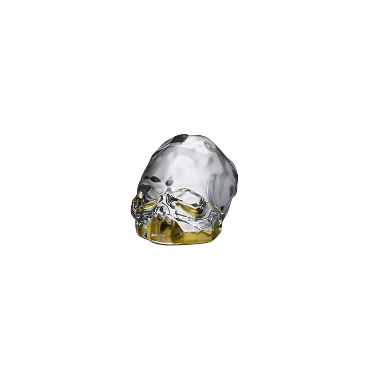 Nude Essentials Memento Mori Faceted Skull 83mm Gold Coated Small - Premium centerpiece from Pasabahce - Just $500! 