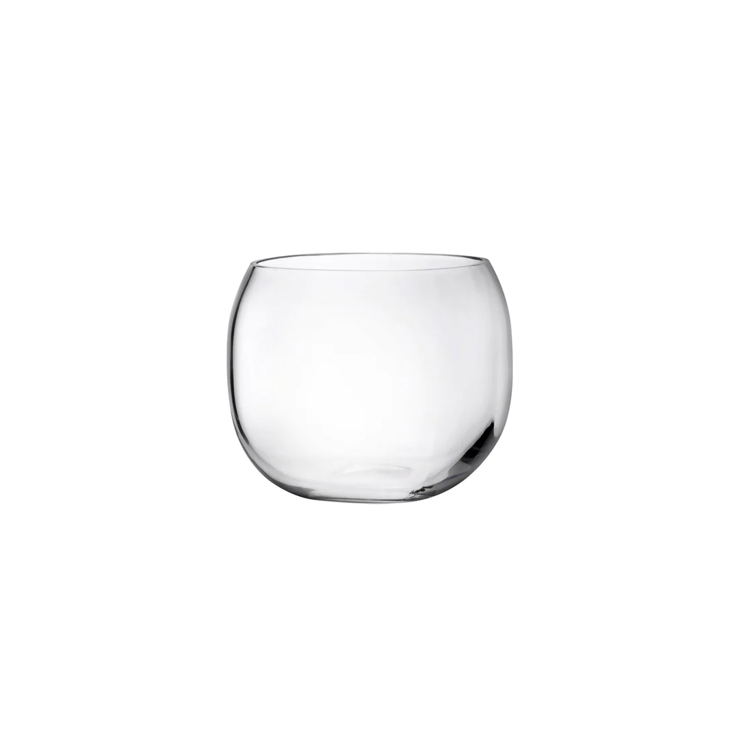 Nude Essentials Mono Box Vase Small 133mm Clear - Premium Vase from Pasabahce - Just $350! 