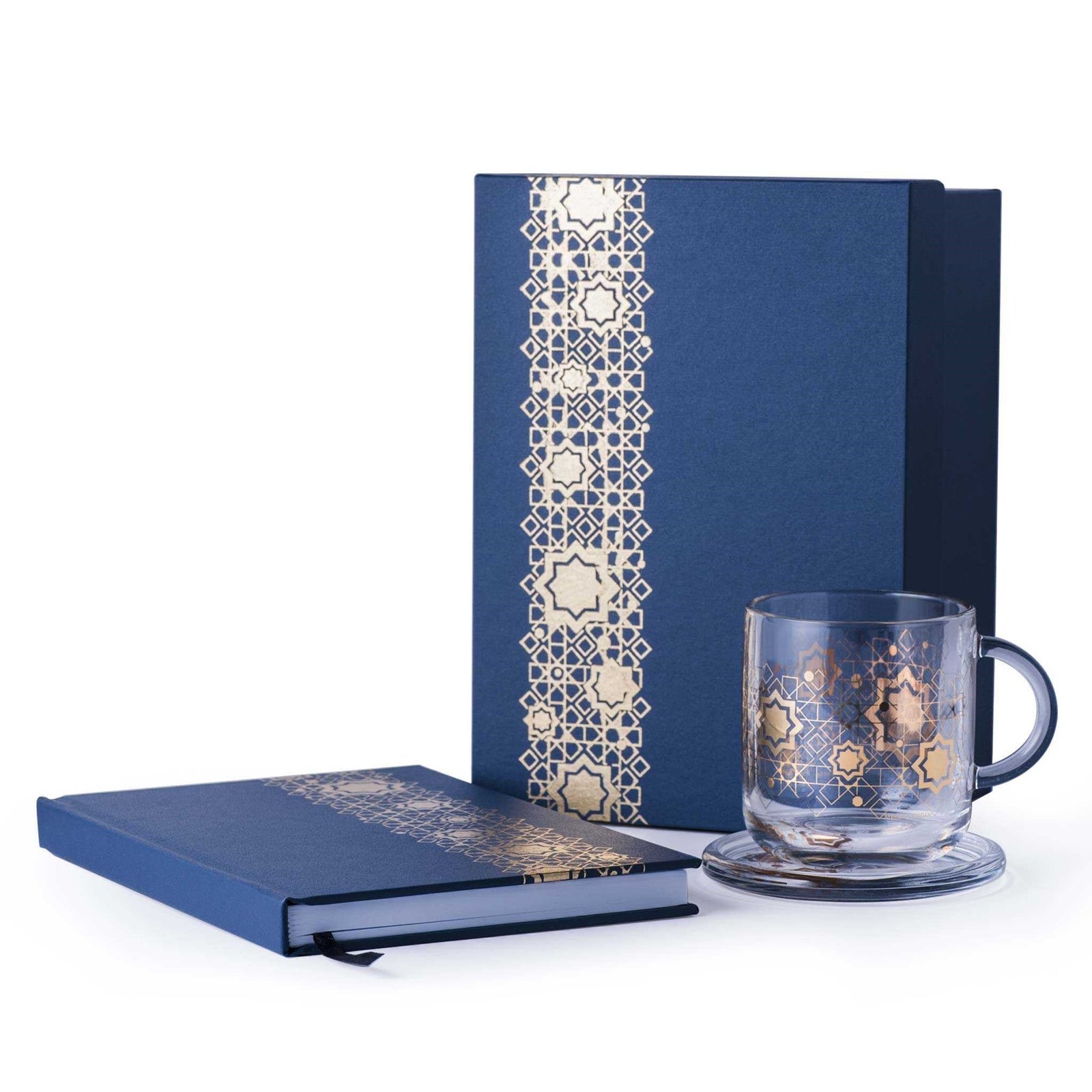 Dimlaj Mist Special Mug, Coaster and Notebook Set (Gold) - Premium Notebook Sets from Dimlaj - Just $160! 