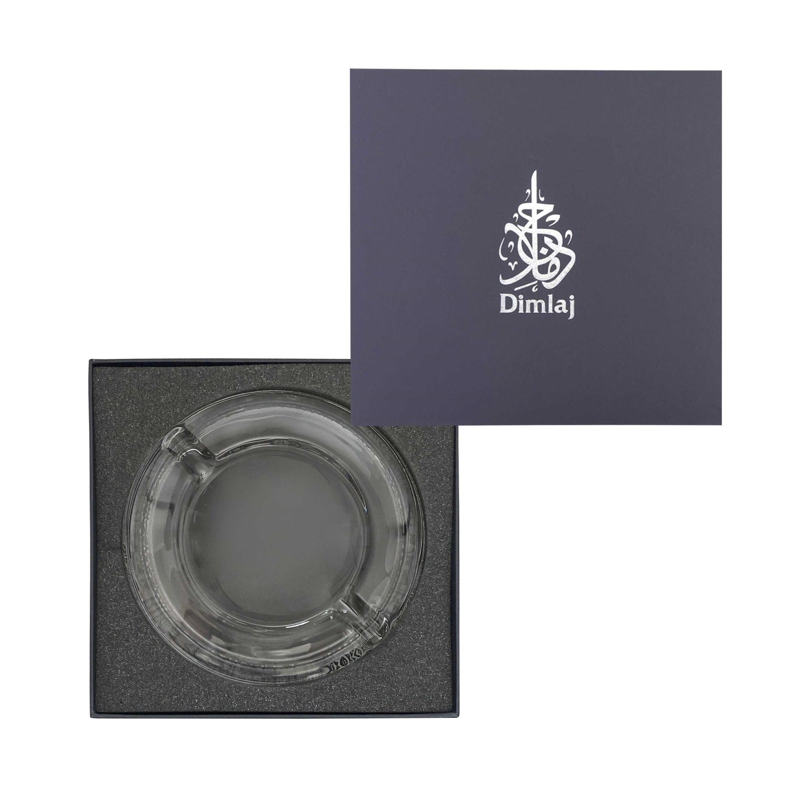 Dimlaj Kareem Large Ashtray (Platinum) - Premium Ashtrays from Kareem By Dimlaj - Just $290! 