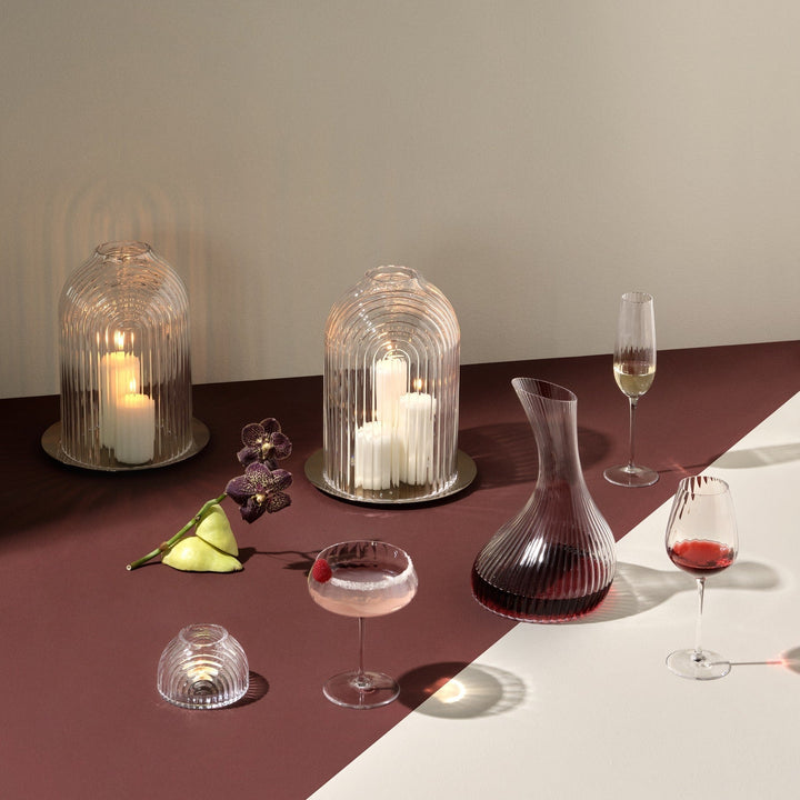 Nude Essentials Ilo Candle Holder 282mm Clear - Premium Candle Holders from Pasabahce - Just $675! 