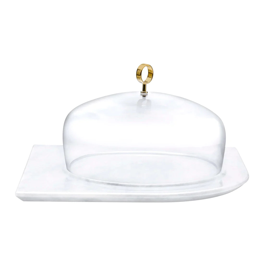 Nude Cupola Cake Dome with Marble Base - Premium  from Pasabahce - Just $1500! 