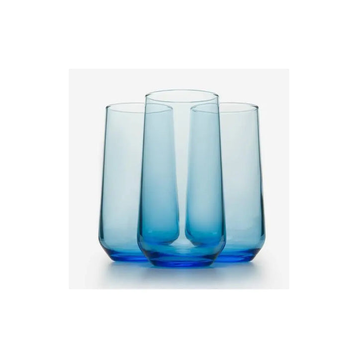 Pasabahce Allegra Set of 6pcs Long Drink Tumblers 470cc Blue - Premium Tumbler from Pasabahce Essentials - Just $50! 