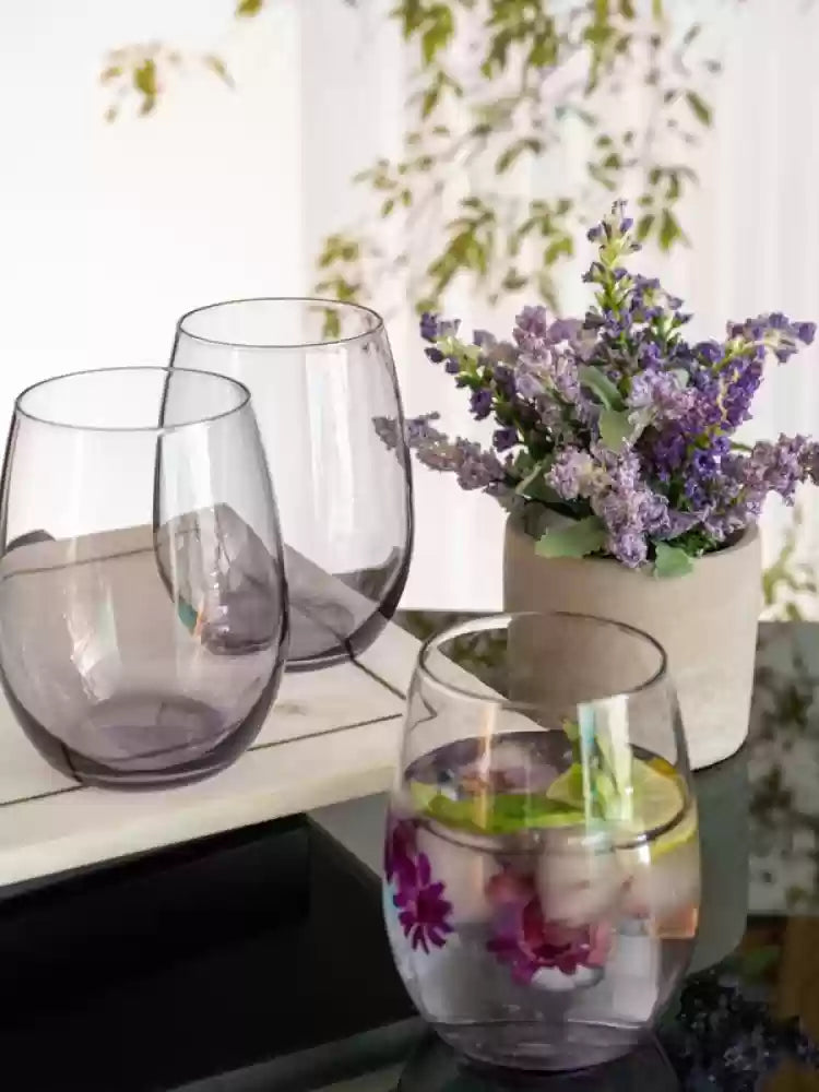 Pasabahce Amber Set of 6pcs Tumblers 570 cc Grey - Premium Tumbler from Pasabahce Essentials - Just $60! 