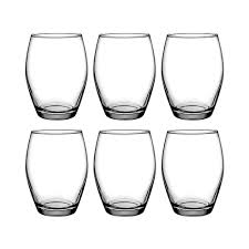 Pasabahce Veneto Set of 6pcs Tumblers 390cc Clear - Premium Tumbler from Pasabahce Essentials - Just $45! 