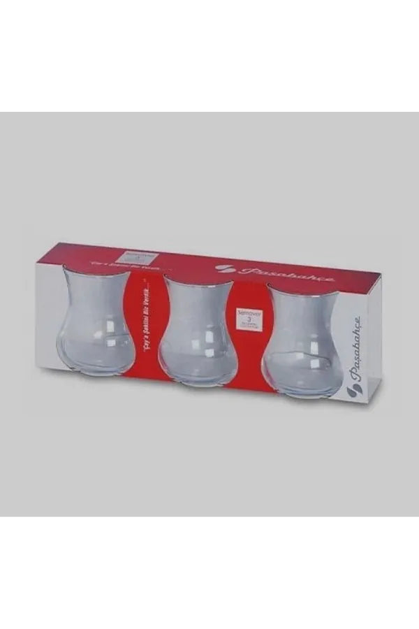 Pasabahce Semaver Set of 3 Pcs Tea Glass 285cc Clear - Premium Tea Glass from Pasabahce - Just $10! 