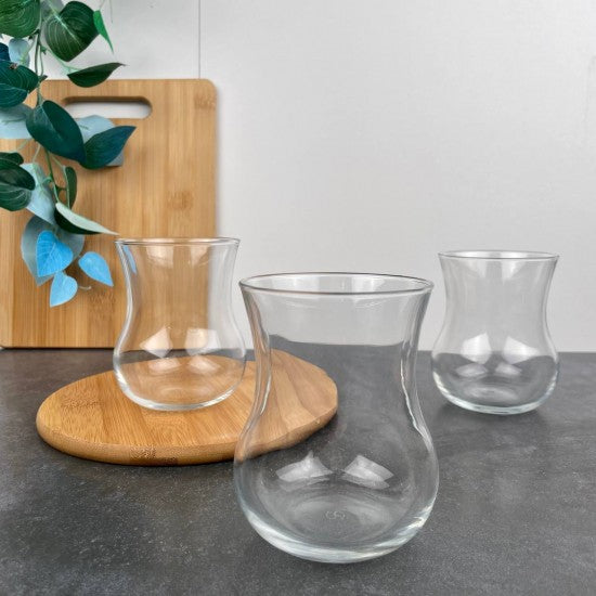 Pasabahce Semaver Set of 3 Pcs Tea Glass 285cc Clear - Premium Tea Glass from Pasabahce - Just $10! 