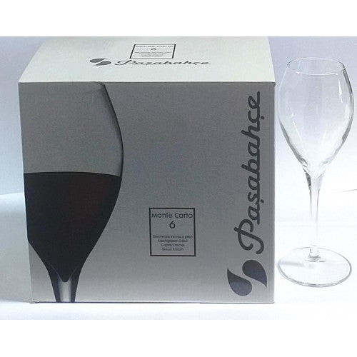 Pasabahce Monte Carlo Set of 6pcs Stemware's 325cc Clear - Premium Stemware from Pasabahce Essentials - Just $75! 