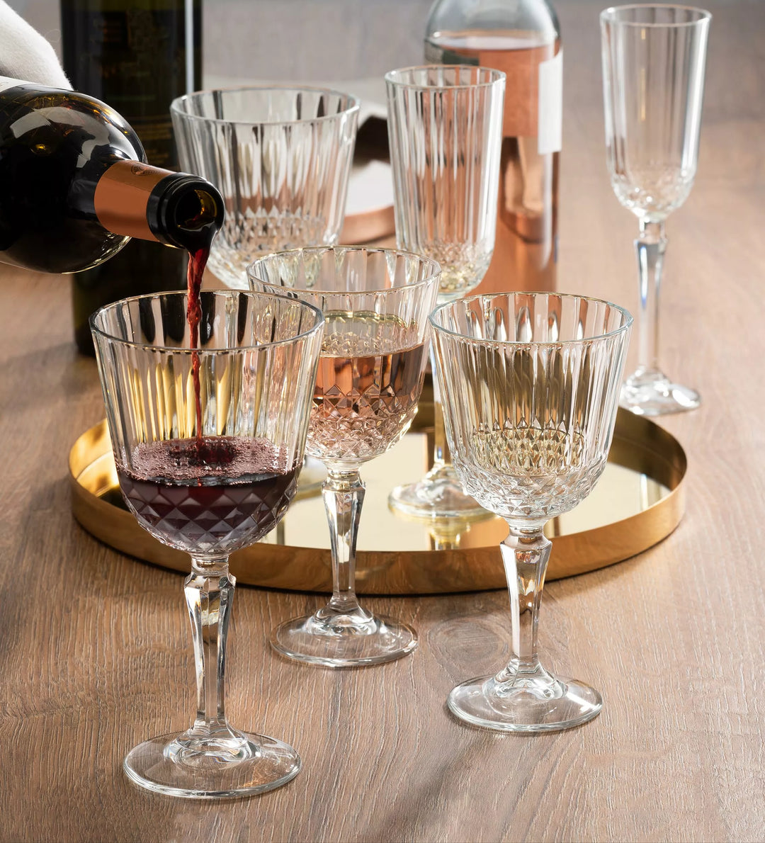 Pasabahce Diony Set of 3pcs Red Wine 310cc Clear - Premium Stemware from Pasabahce Essentials - Just $35! 