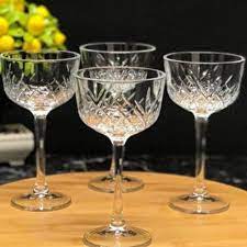 Pasabahce Timeless Set of 4pcs Stemware's 160cc Clear - Premium Stemware from Pasabahce Essentials - Just $50! 