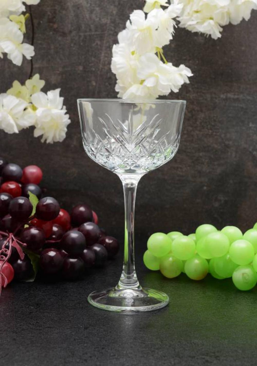Pasabahce Timeless Set of 4pcs Stemware's 160cc Clear - Premium Stemware from Pasabahce Essentials - Just $50! 