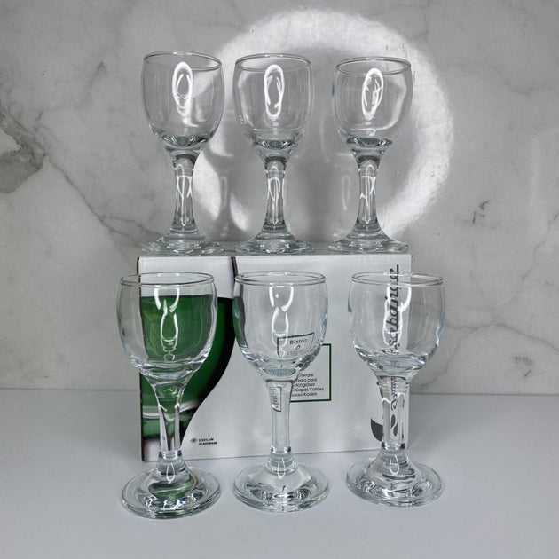 Pasabahce Bistro Set of 6 Pcs Shot Glass 60cc Clear - Premium Shot Glass from Pasabahce Essentials - Just $20! 