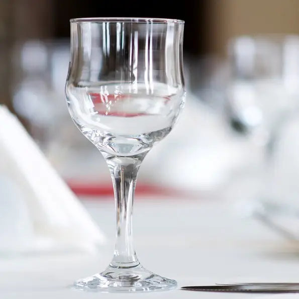 Pasabahce Tulip Set of 6pcs Water Goblet 315cc Clear - Premium Stemware from Pasabahce Essentials - Just $30! 