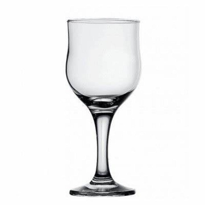 Pasabahce Tulip Set of 6pcs Red Wine 240cc Clear - Premium  from Pasabahce Essentials - Just $25! 