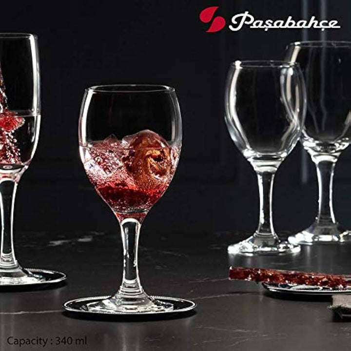 Pasabahce Imperial Set of 4pcs Stemwares 465cc Clear - Premium Stemware from Pasabahce Essentials - Just $55! 