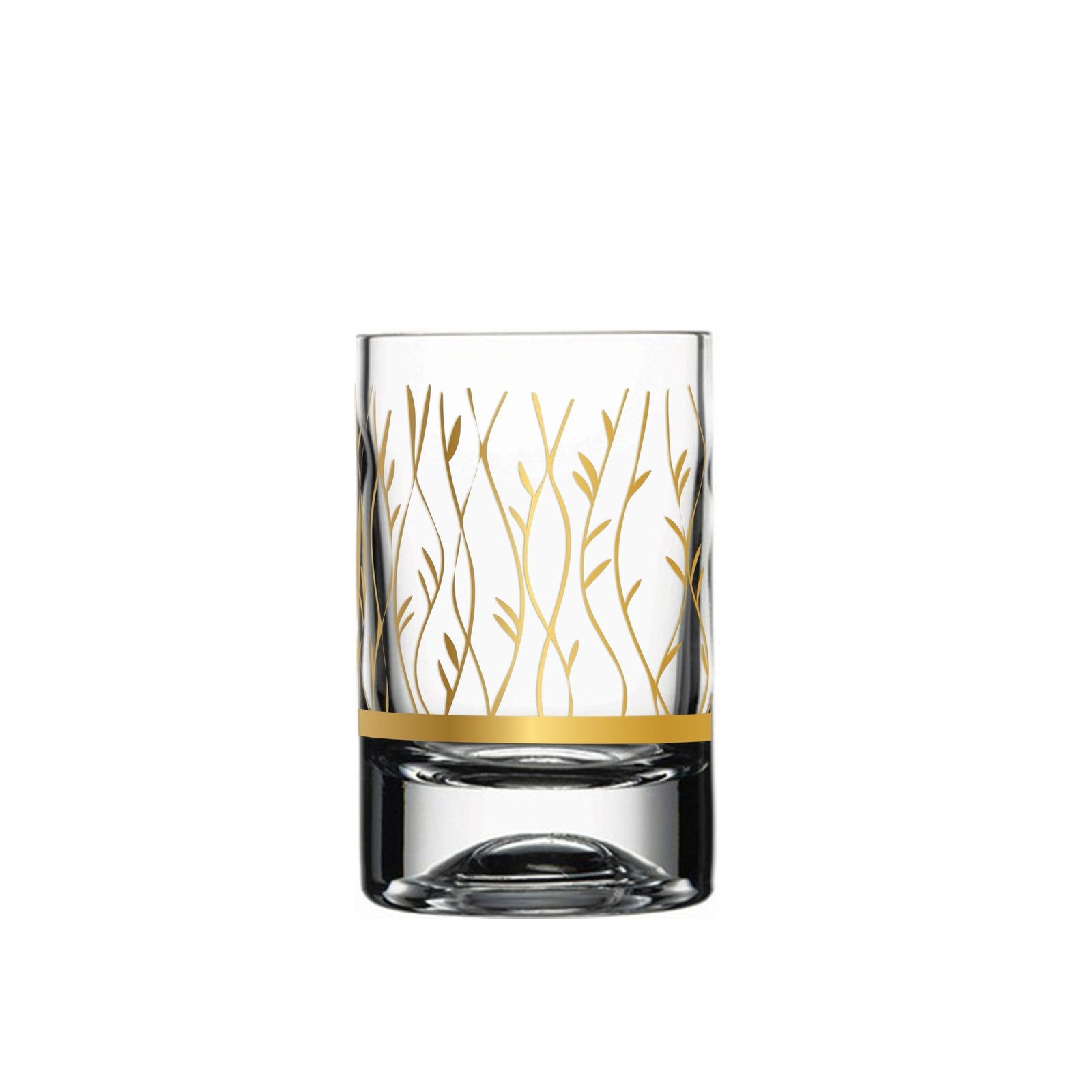 Dimlaj Touch Ivy Set of 6 Pcs Tumblers Gold - Premium Tumblers from Dimlaj Touch - Just $135! 