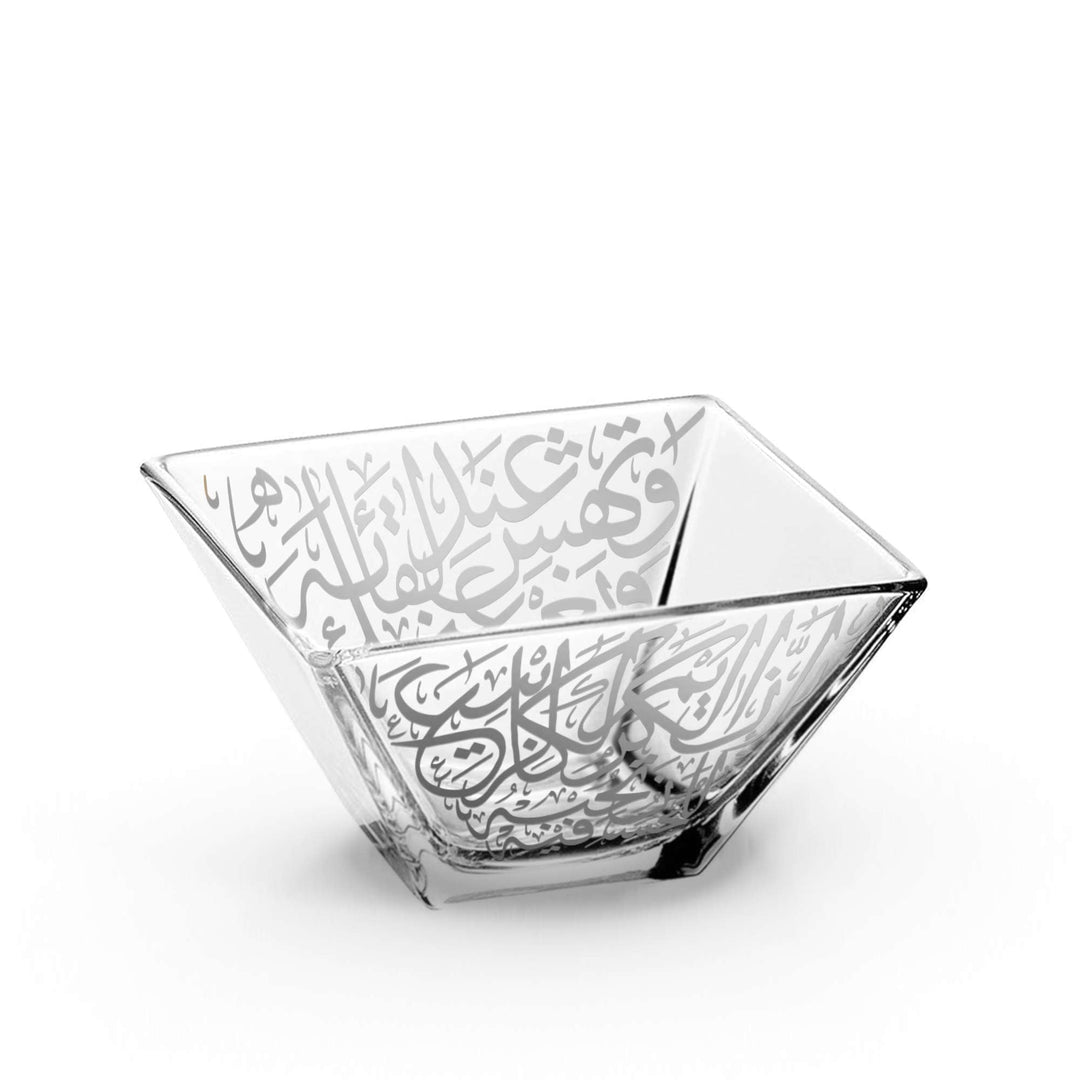 Dimlaj Kareem Set of 4 Pcs Serving Bowls (Platinum) - Premium Serving Bowls from Kareem By Dimlaj - Just $124! 