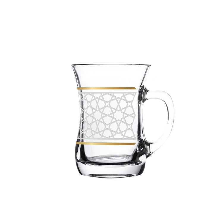 Dimlaj Touch Azha Set of 2 Pcs Mugs Gold - Premium Mugs from Dimlaj Touch - Just $29! 