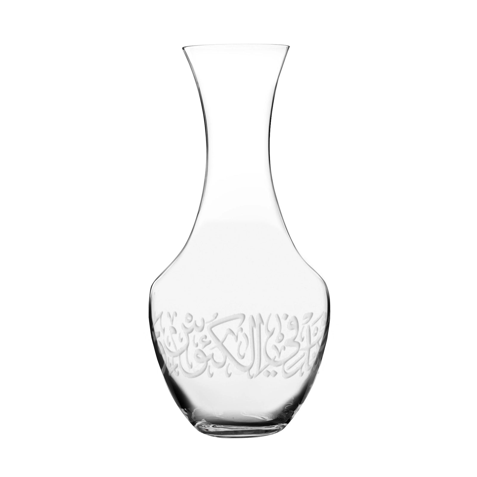 Dimlaj Thuluth Crystal Carafe (Engraved) - Premium  from Thuluth By Dimlaj - Just $600! 