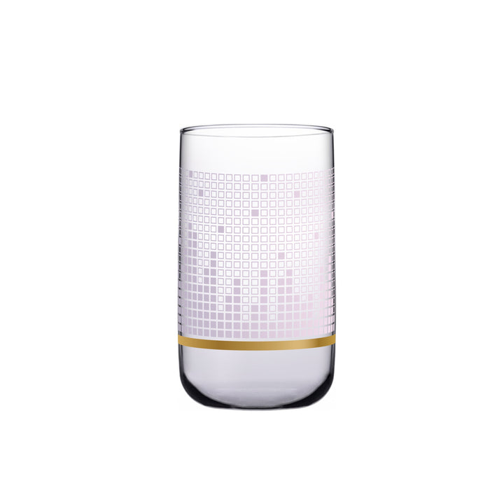 Dimlaj Touch Flow Set of 6 Pcs Long Tumblers Gold and Pink - Premium  from Dimlaj Touch - Just $200! 