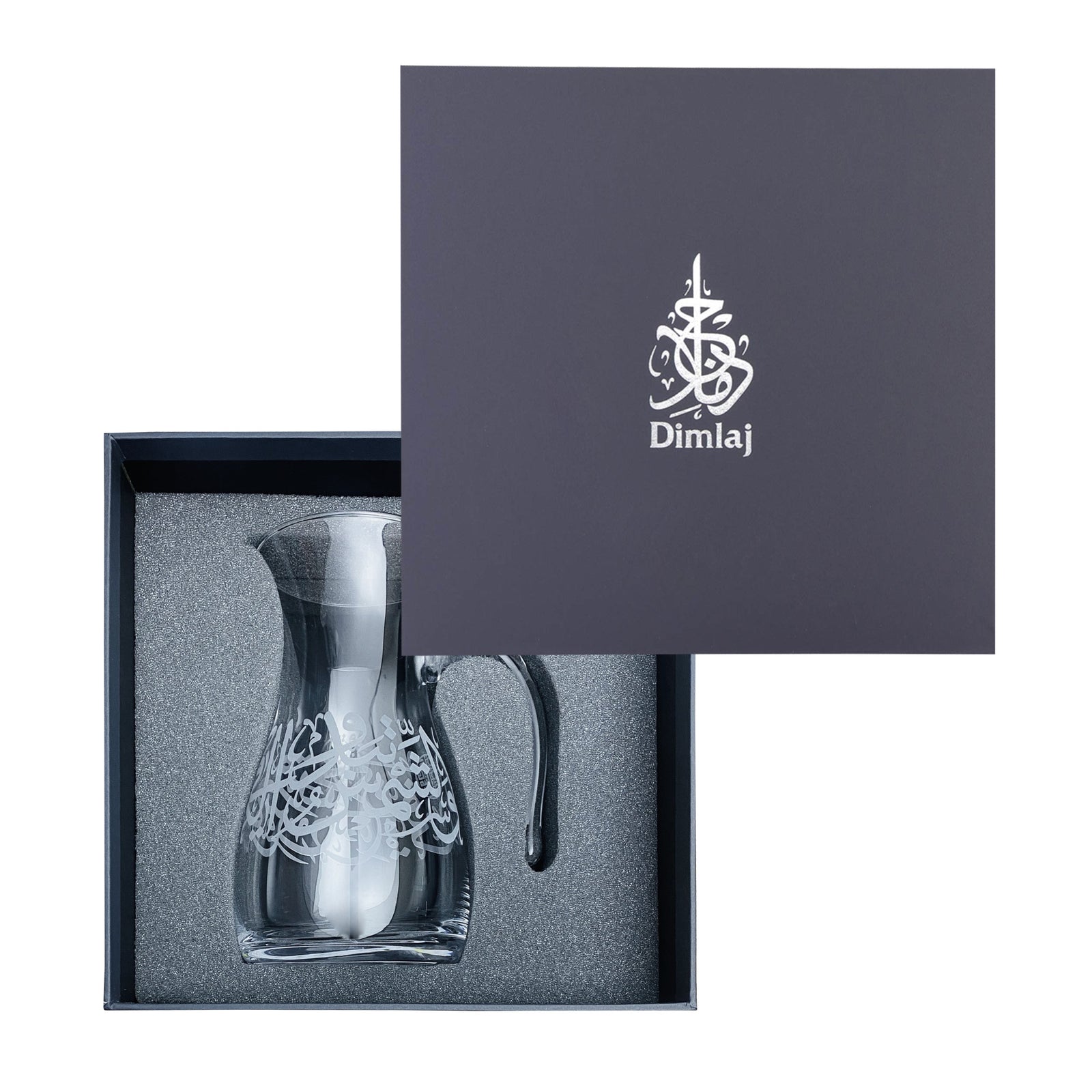 Dimlaj Thuluth Jug with Handle (Engraved) - Premium  from Emirates Dimlaj Trading LLC - Just $650! 