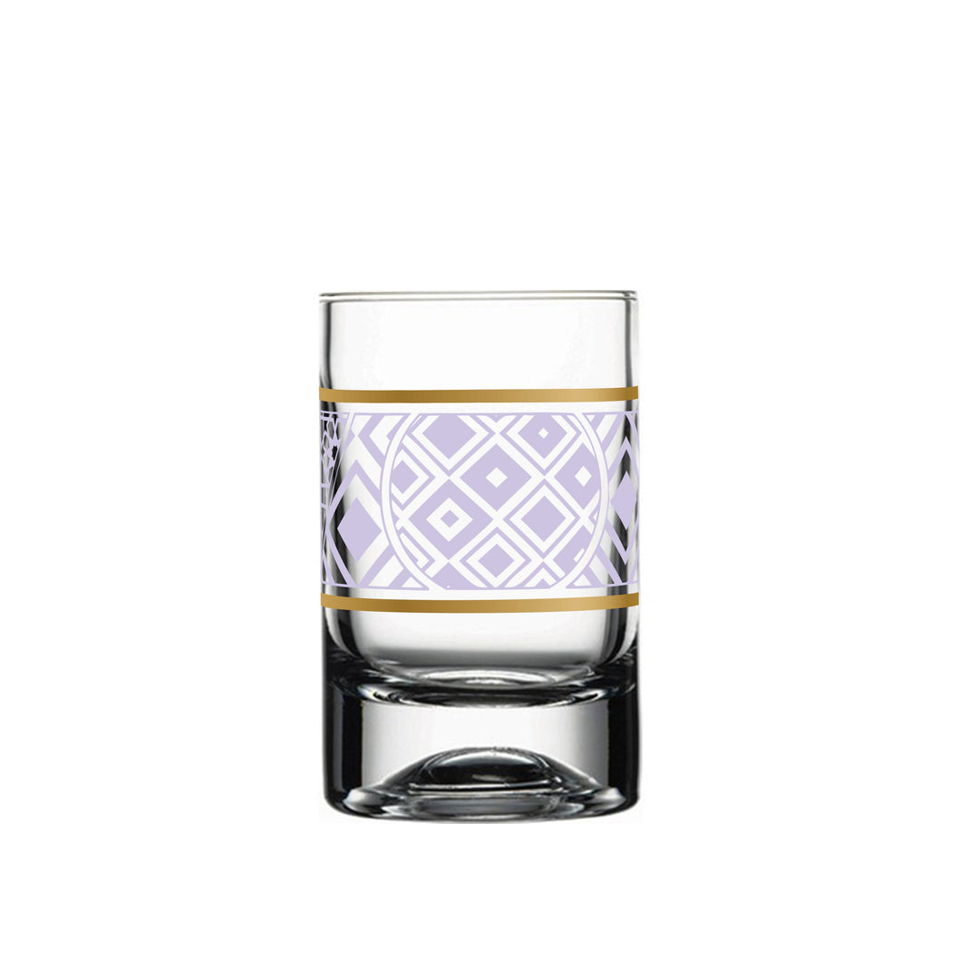 Dimlaj Touch Retro Set of 6 Pcs Short Tumbler Gold - Premium  from Dimlaj Touch - Just $89! 