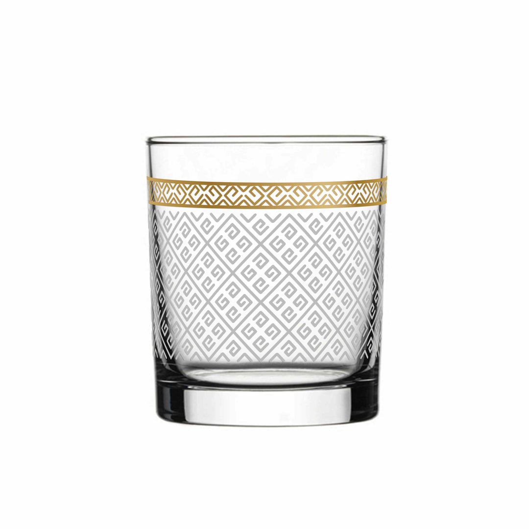 Dimlaj Touch Crown Set of 6pcs Tumblers Gold - Premium  from Dimlaj Touch - Just $200! 