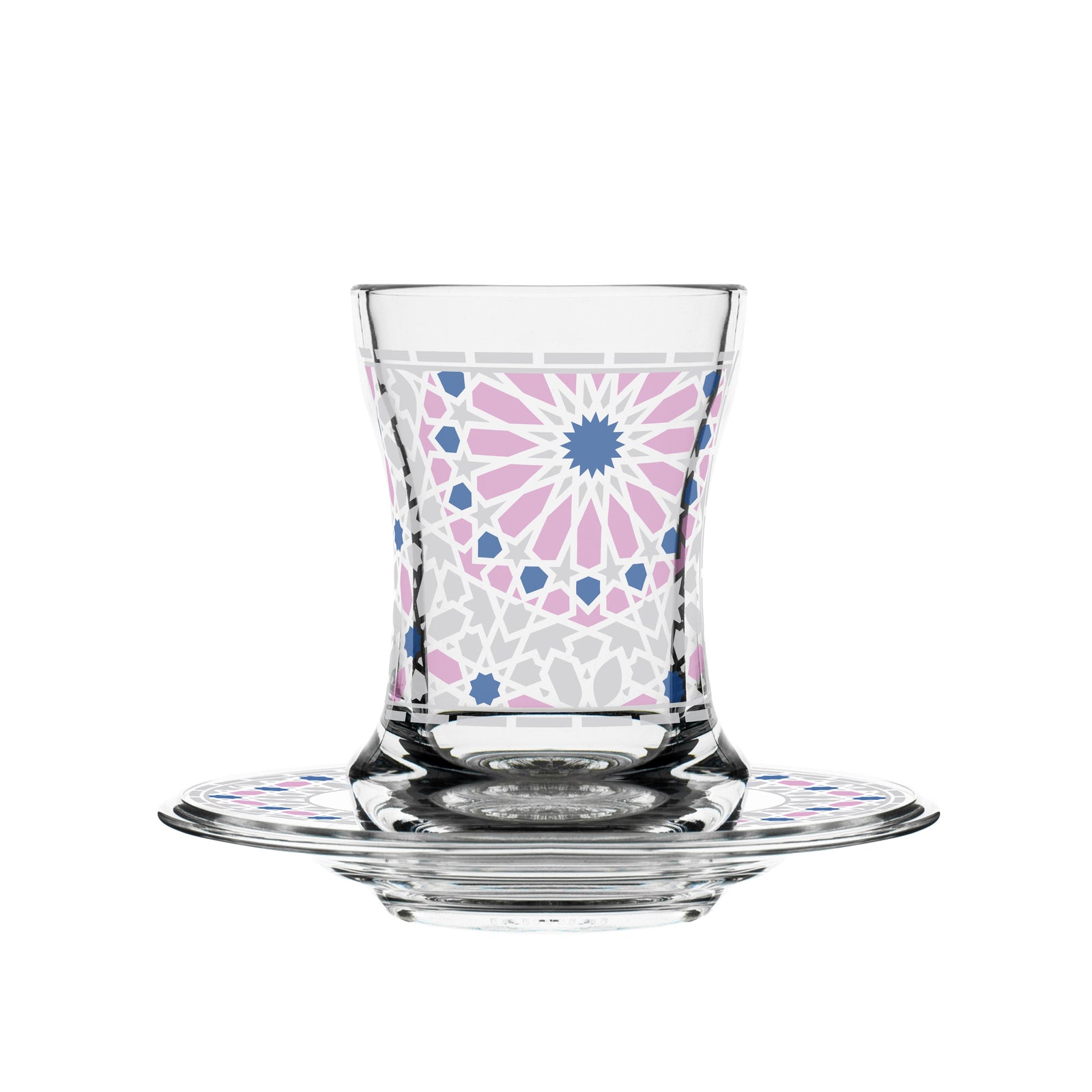 Dimlaj Abstract Set of 6 Pcs Tea Cups and Saucers - Premium Tea Cups from Dimlaj - Just $375! 