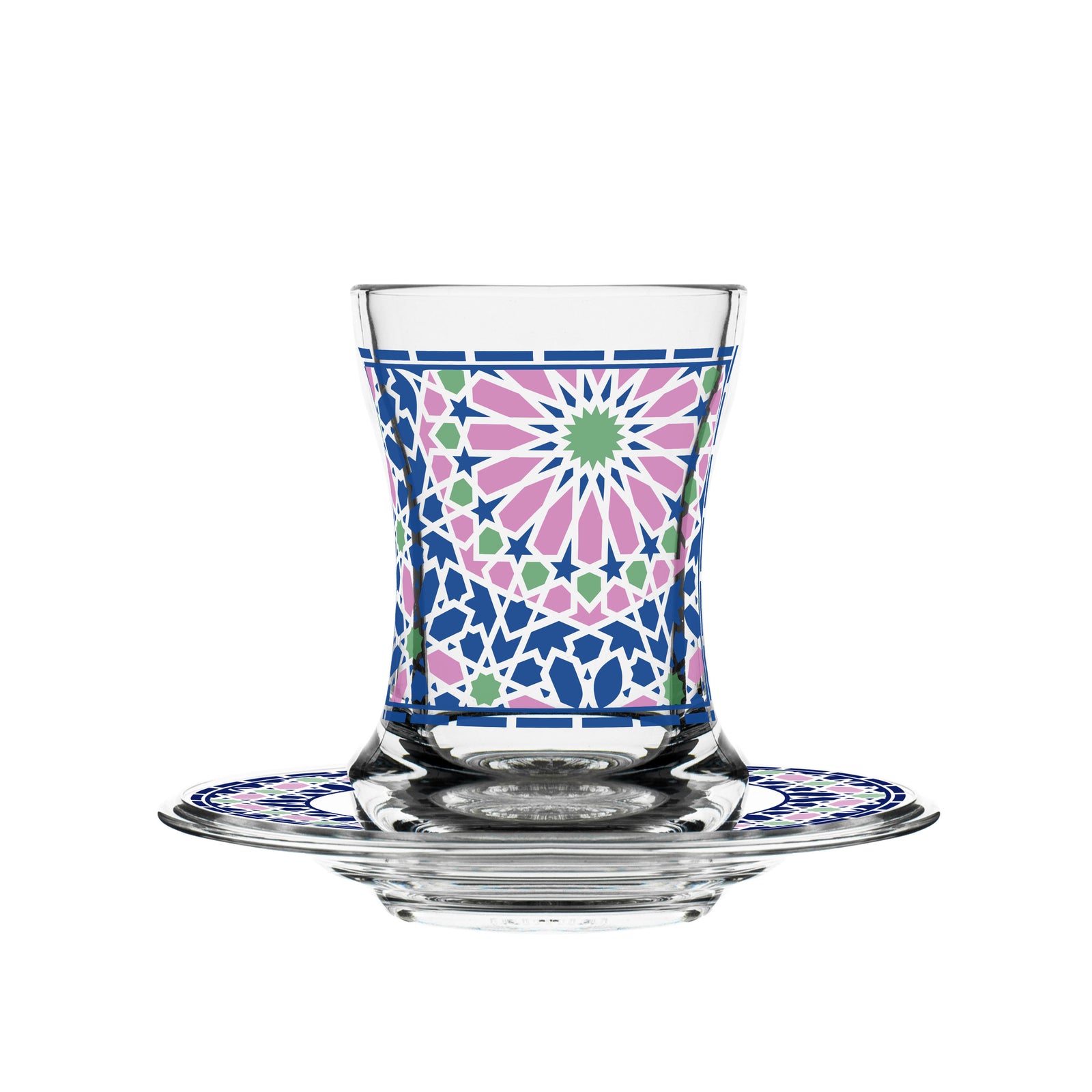 Dimlaj Abstract Set of 6 Pcs Tea Cups and Saucers - Premium Tea Cups from Dimlaj - Just $375! 