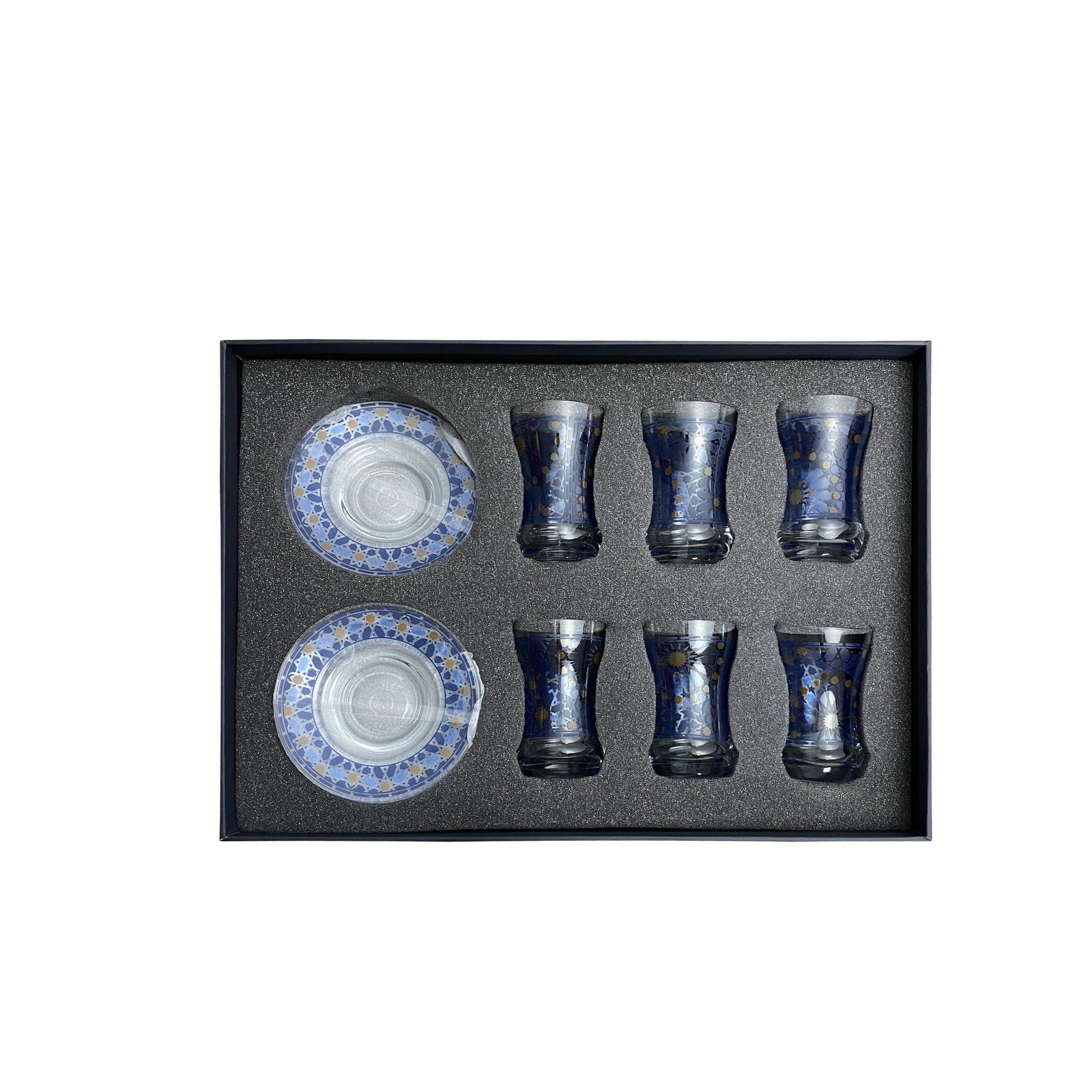 Dimlaj Abstract Set of 6 Pcs Tea Cups and Saucers - Premium Tea Cups from Dimlaj - Just $375! 