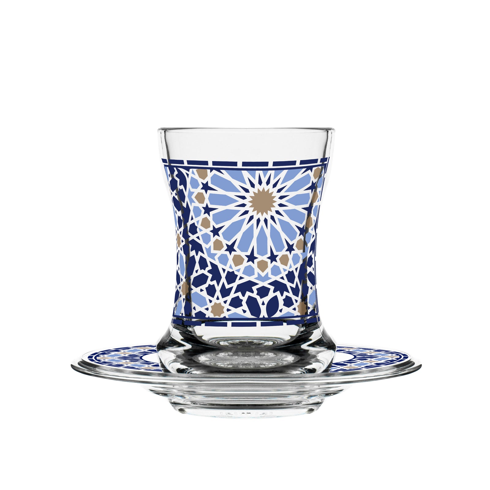 Dimlaj Abstract Set of 6 Pcs Tea Cups and Saucers - Premium Tea Cups from Dimlaj - Just $375! 