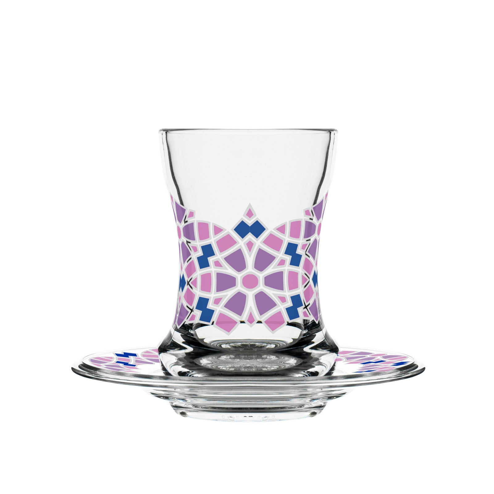 Dimlaj Abstract Set of 6 Pcs Tea Cups and Saucers - Premium Tea Cups from Dimlaj - Just $375! 
