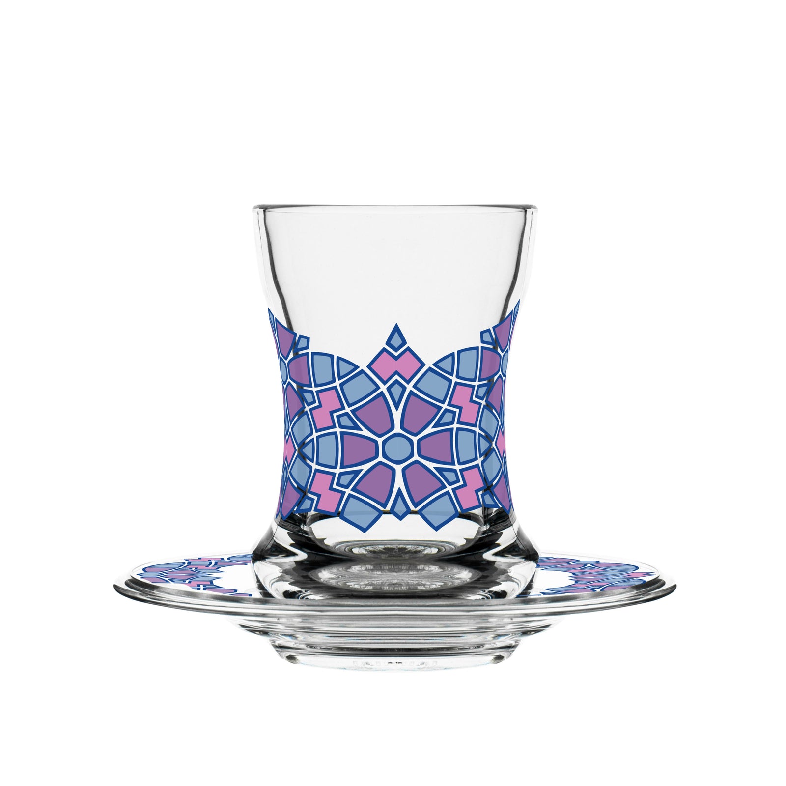 Dimlaj Abstract Set of 6 Pcs Tea Cups and Saucers - Premium Tea Cups from Dimlaj - Just $375! 