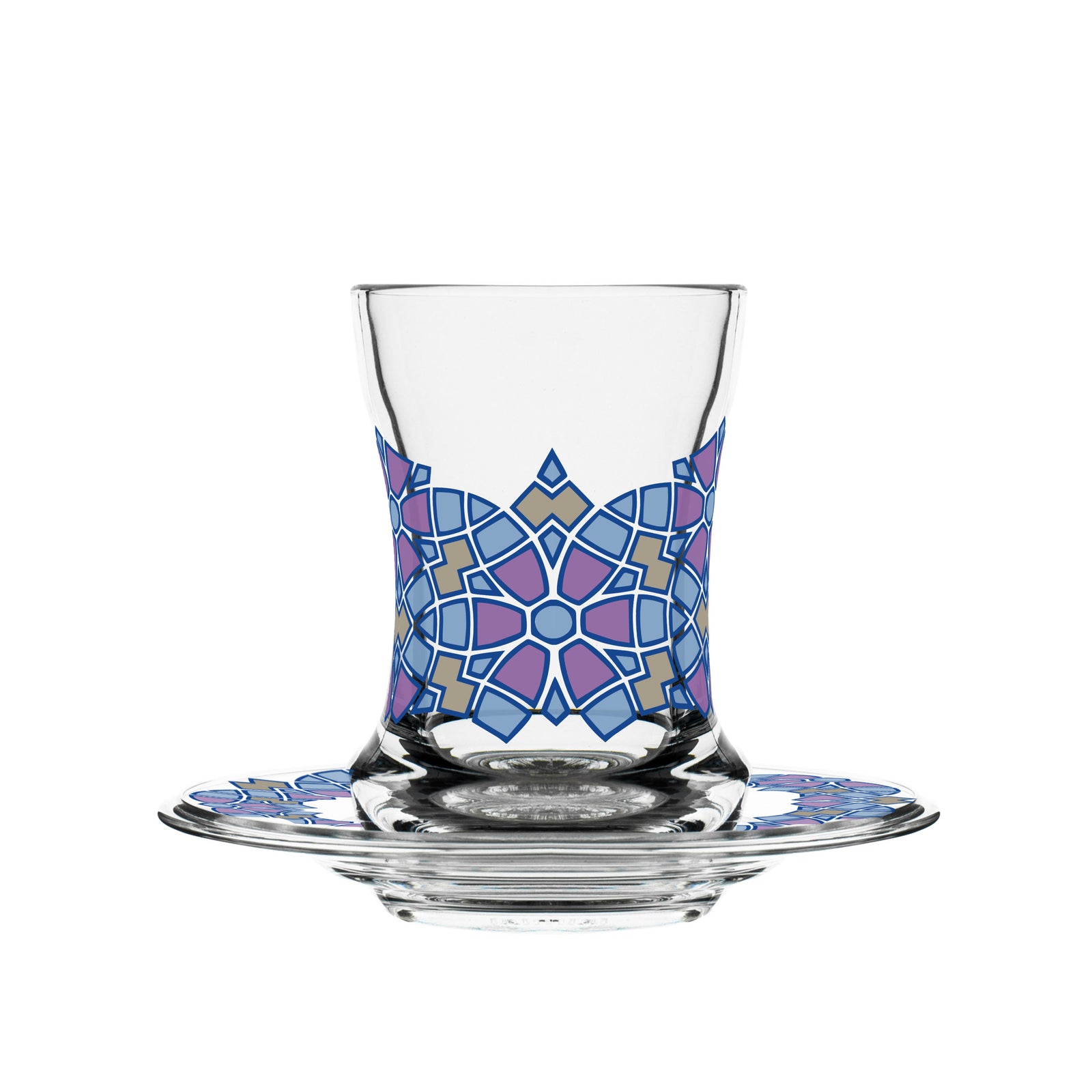 Dimlaj Abstract Set of 6 Pcs Tea Cups and Saucers - Premium Tea Cups from Dimlaj - Just $375! 