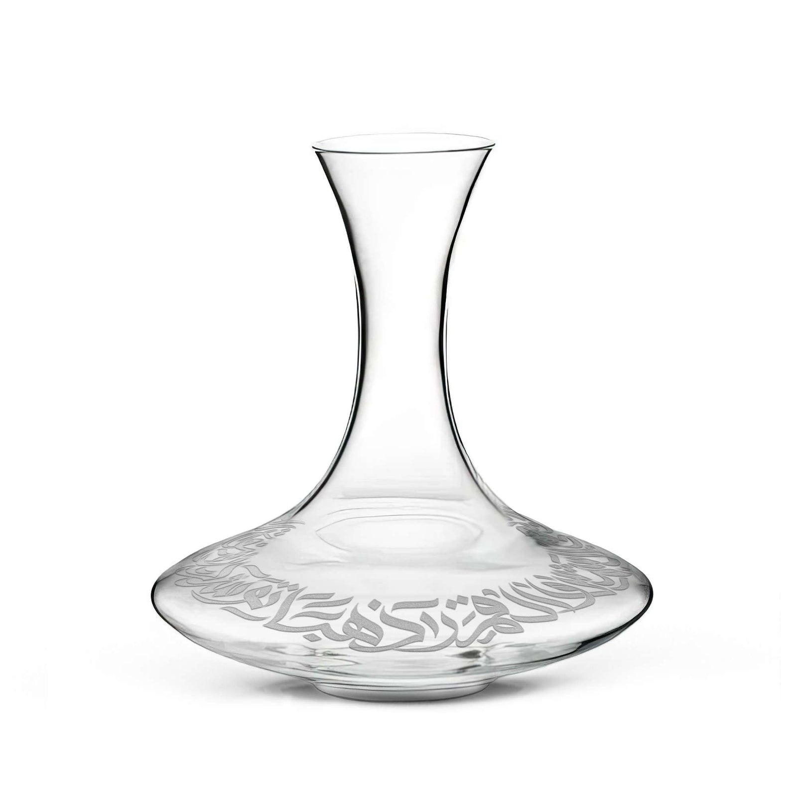 Dimlaj Qamar Glass Vase (Engraved) - Premium Vases from Qamar By Dimlaj - Just $650! 