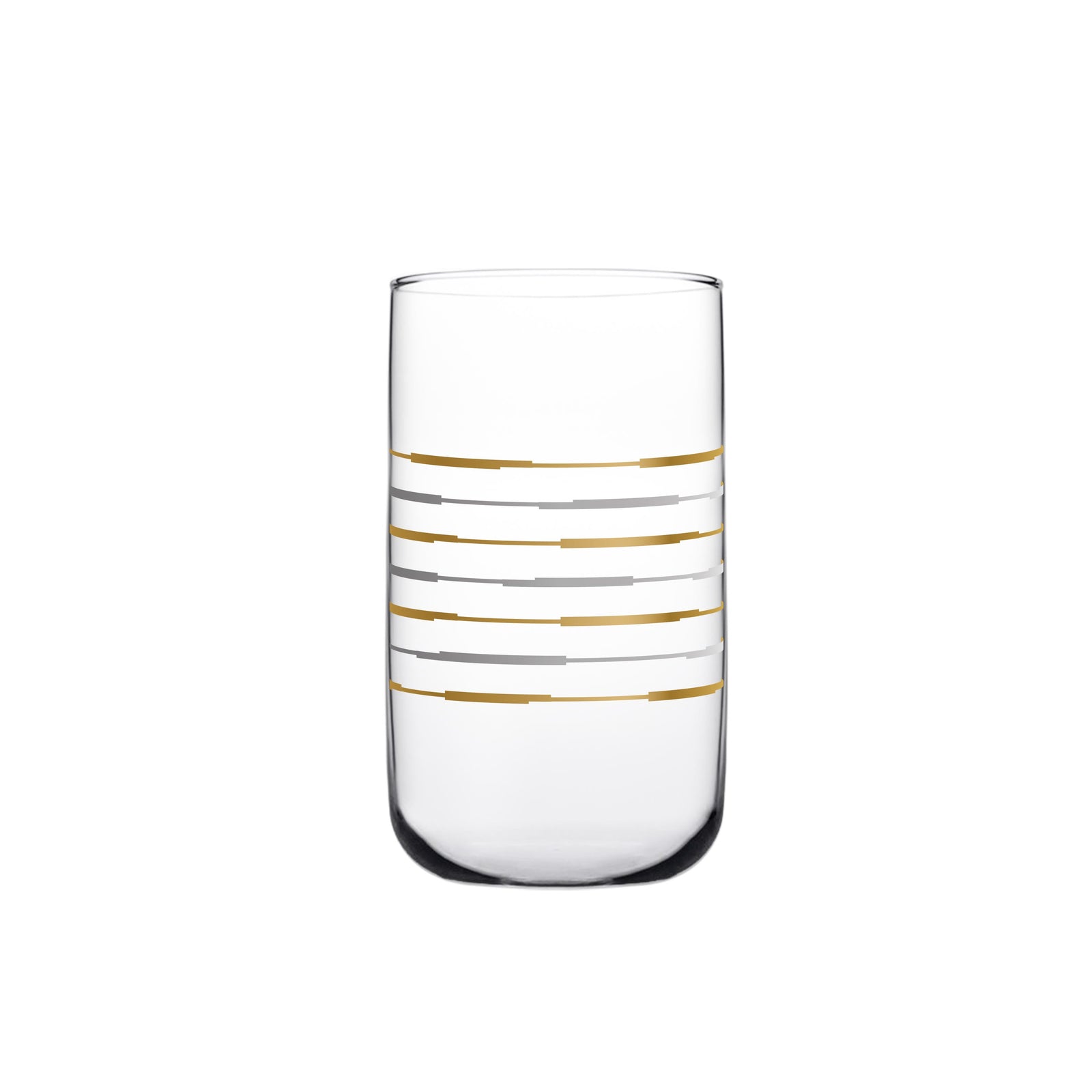 Dimlaj Touch Twin Set of 6 Pcs Long Tumblers Gold - Premium  from Dimlaj Touch - Just $135! 