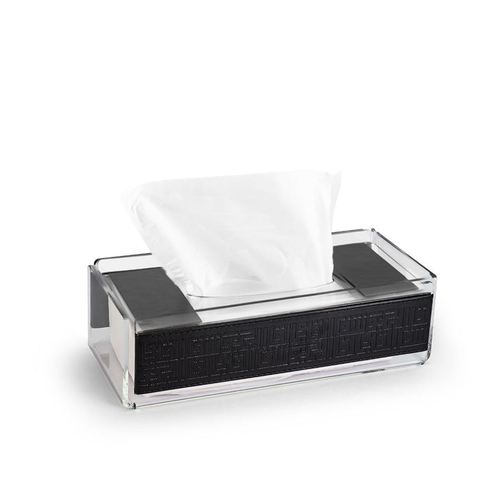 Dimlaj Shafa Acrylic Tissue Box Holder Black - Premium  from Shafa By Dimlaj - Just $275! 