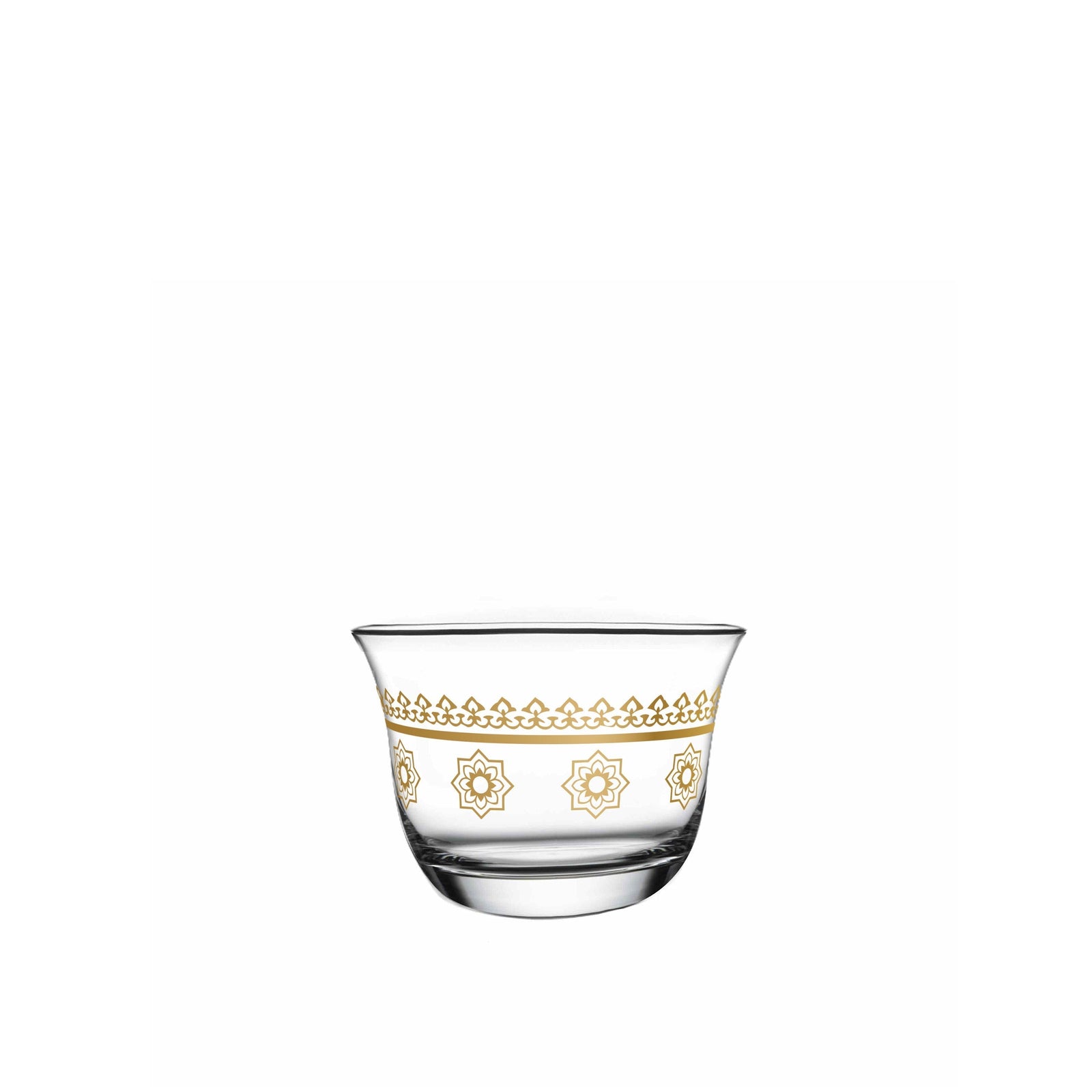 Dimlaj Touch Aster Set of 12 Pcs Cawa Cups Gold - Premium Cawa Cups from Dimlaj Touch - Just $135! 