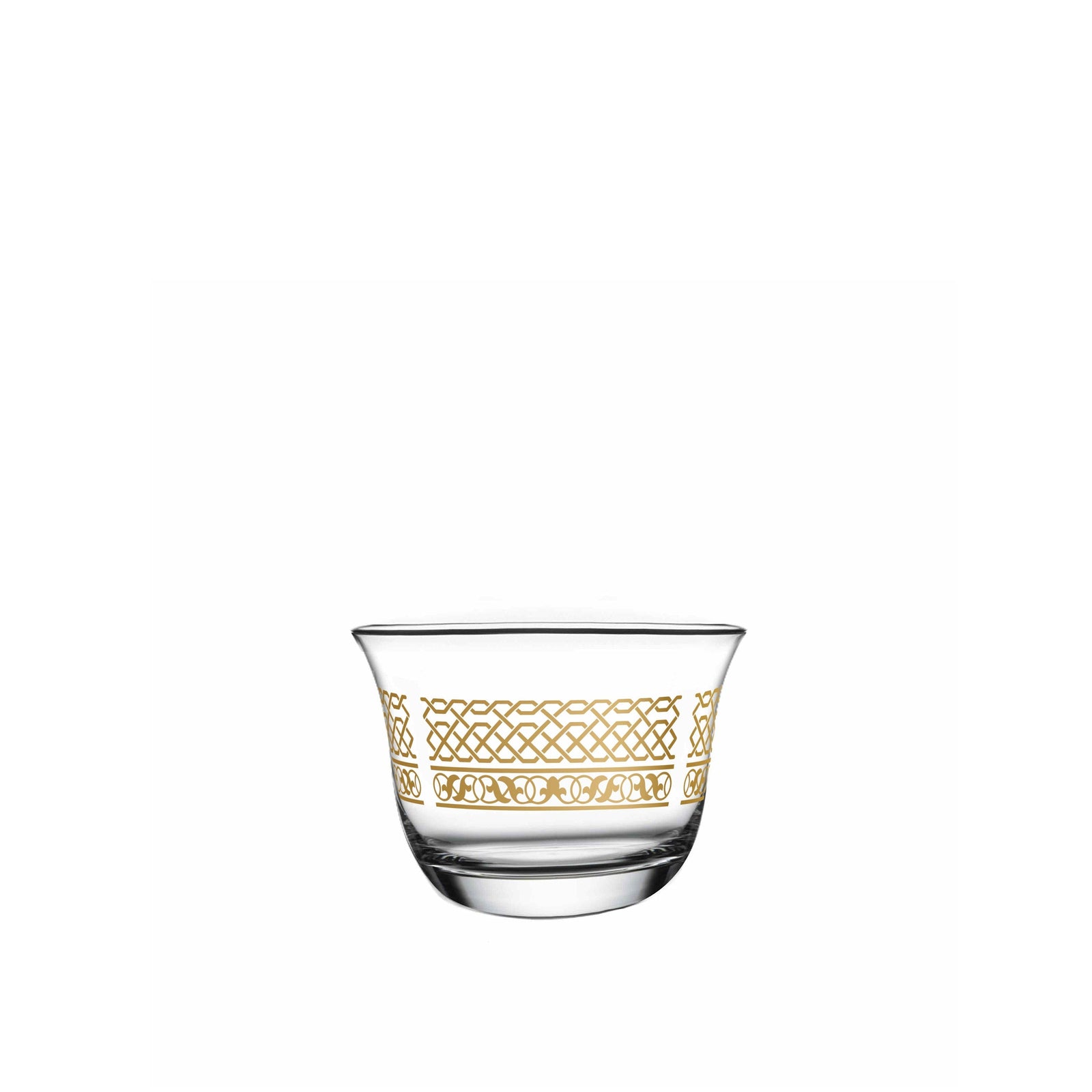 Dimlaj Touch Loop Set of 12 Pcs Cawa Cups Gold - Premium Cawa Cups from Dimlaj Touch - Just $135! 