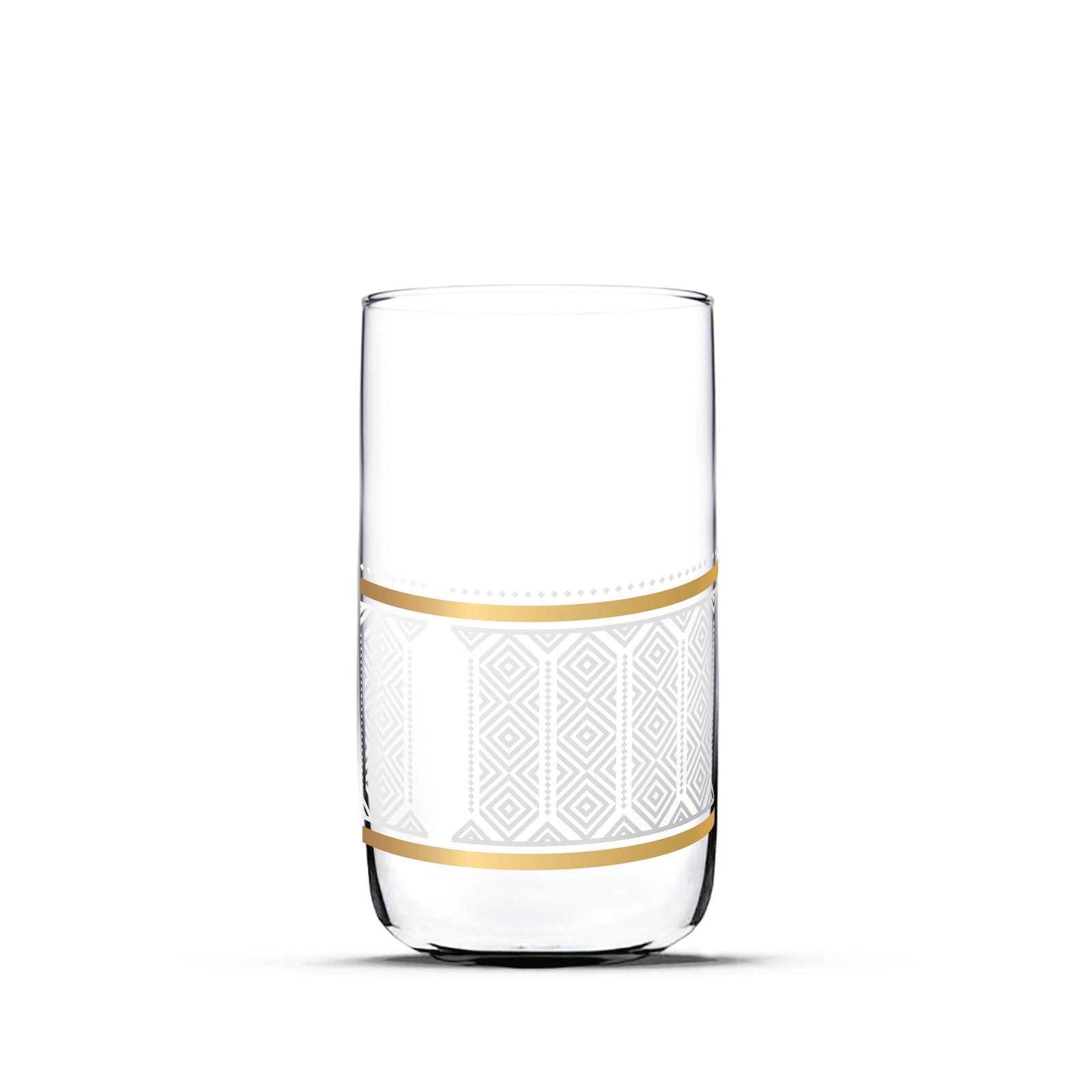 Dimlaj Touch Trails Set of 6 Pcs Long Tumblers Gold - Premium Tumblers from Dimlaj Touch - Just $135! 