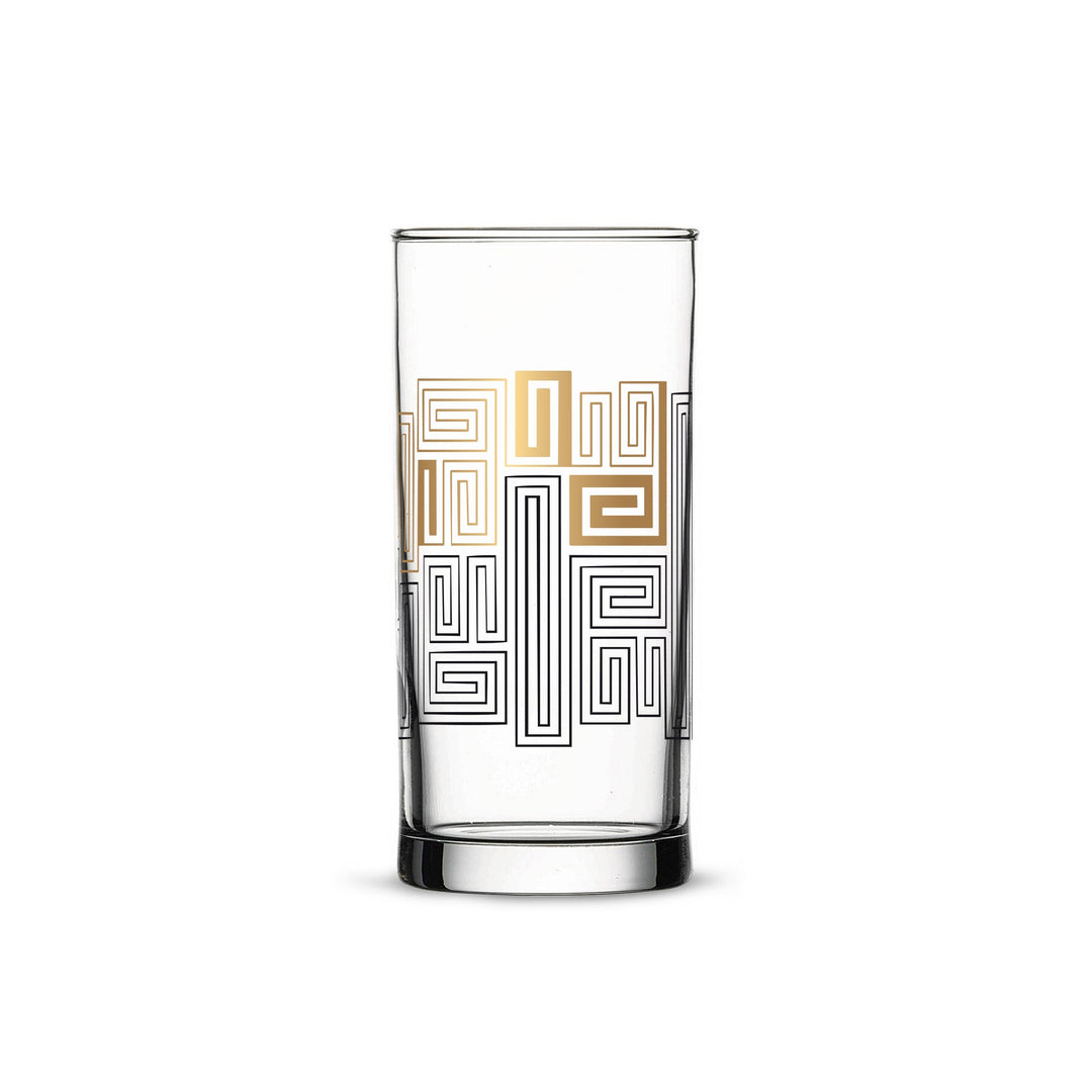 Dimlaj Touch Echo Set of 6 Pcs Long Tumblers Gold - Premium Tumblers from Dimlaj Touch - Just $89! 