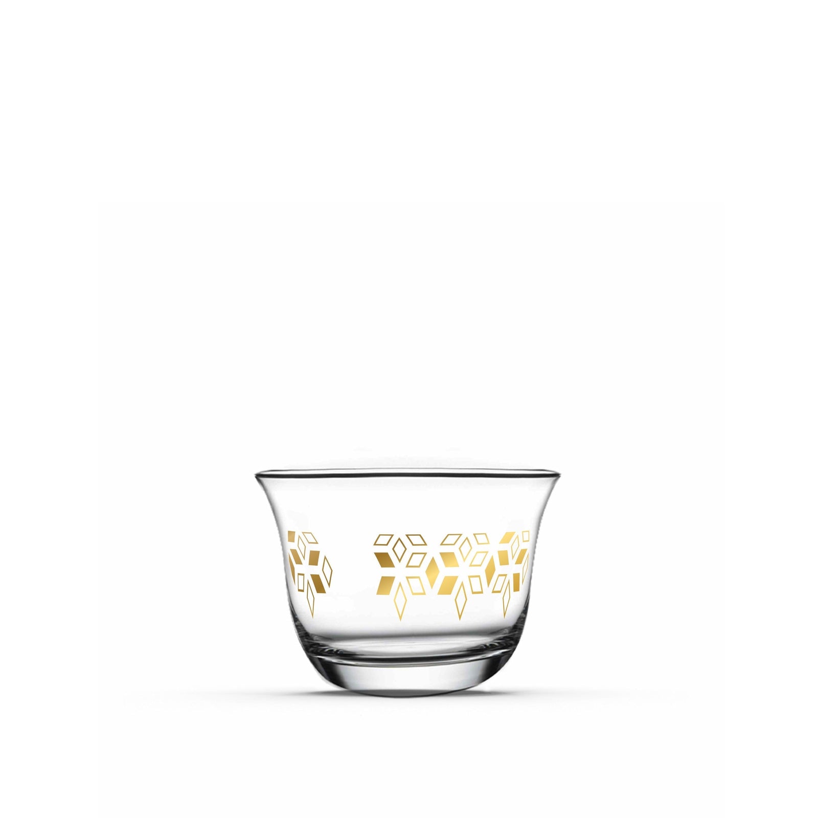 Dimlaj Touch Petal Set of 12 Pcs Cawa Cups Gold - Premium Cawa Cups from Dimlaj Touch - Just $135! 