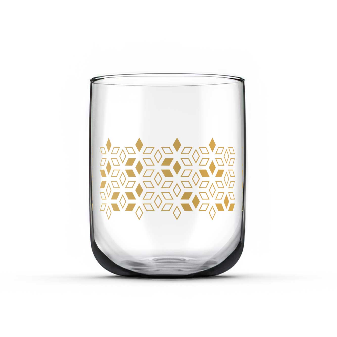 Dimlaj Touch Petal Set of 6 Pcs Short Tumblers Gold - Premium Short Tumblers from Dimlaj Touch - Just $135! 