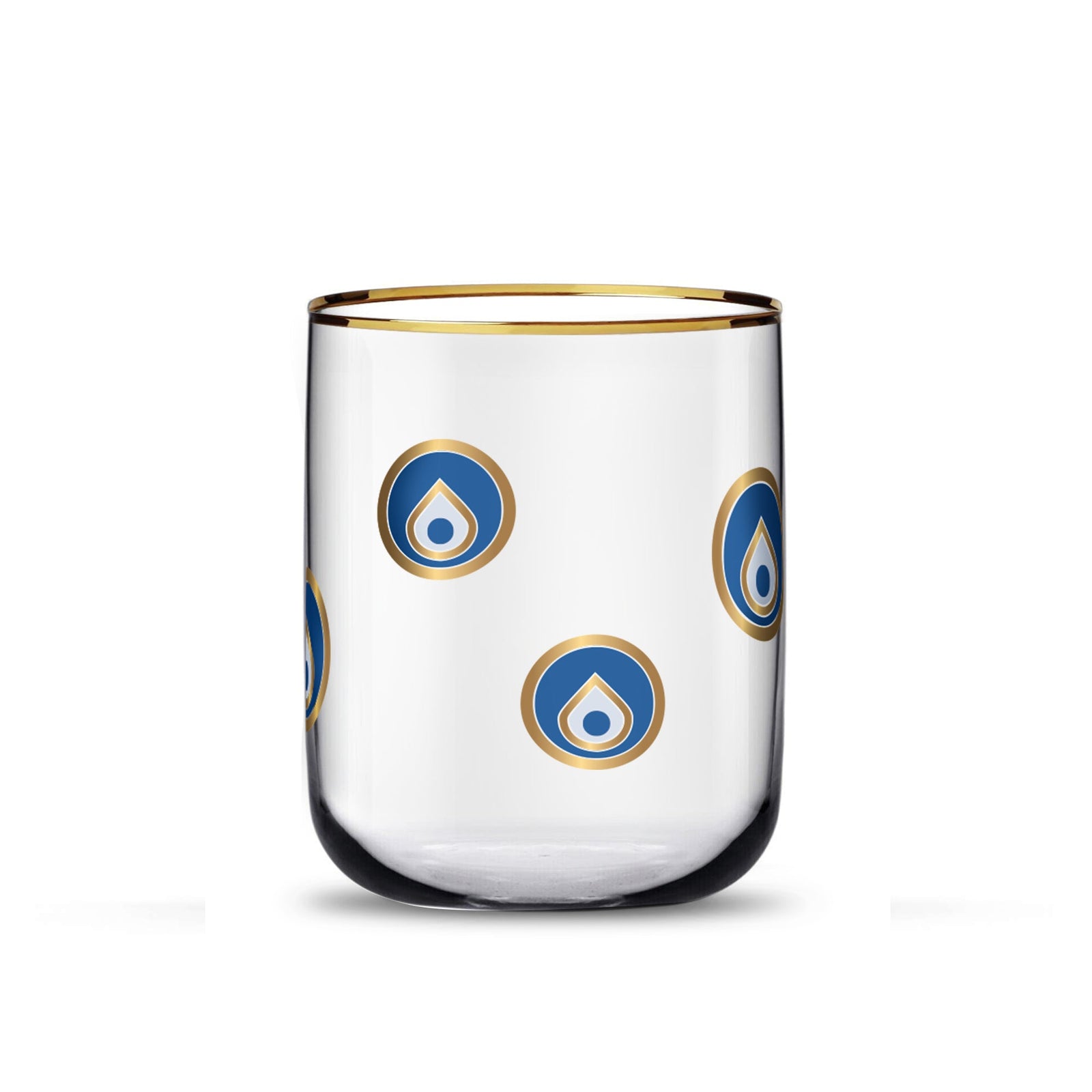 Dimlaj Charm Set of 6 Pcs Tumblers (Gold) - Premium Tumblers from Charm By Dimlaj - Just $275! 