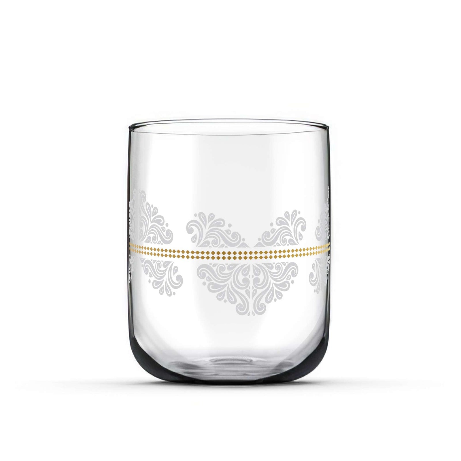 Dimlaj Touch Diadem Set of 6 Pcs Short Tumblers Gold - Premium Tumblers from Dimlaj Touch - Just $135! 