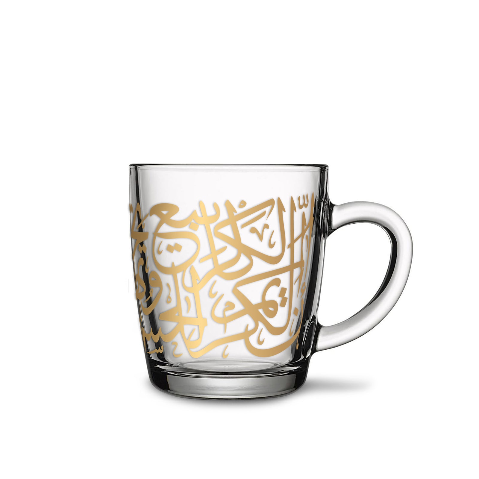Dimlaj Kareem Set of 2 Pcs Mugs and Saucers Gold - Premium  from Kareem By Dimlaj - Just $350! 