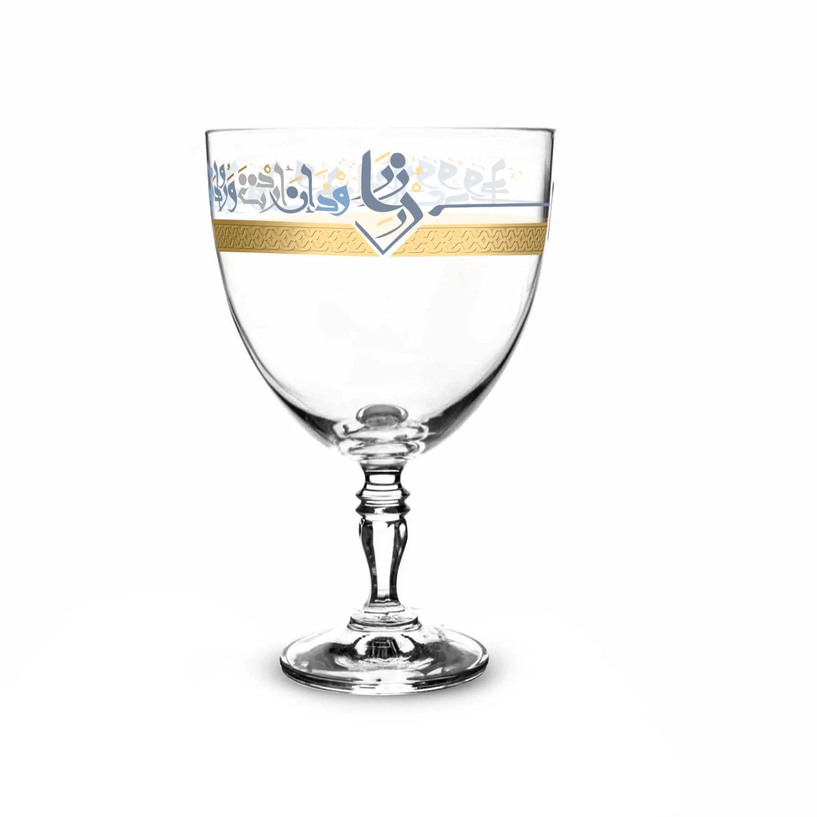 Dimlaj Wadoud Set of 6 Pcs Flute Stems (Gold) Wadoud By Dimlaj