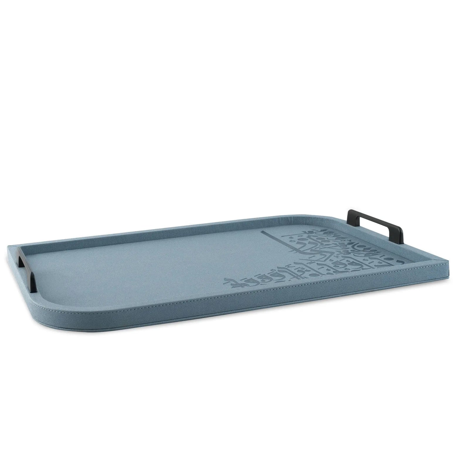 Dimlaj Wadoud Serving Tray (Grayish Blue) Wadoud By Dimlaj